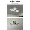 Nordic simple living room ceiling lamp honeycomb design combination creative art indoor lighting study restaurant bedroom lights