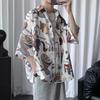 Zomer strandvakantie shirt, heren all-match shirt