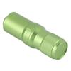 Green Pill Container Aluminum Alloy Keychain Container Durable Capsule Tube  Camping Survival