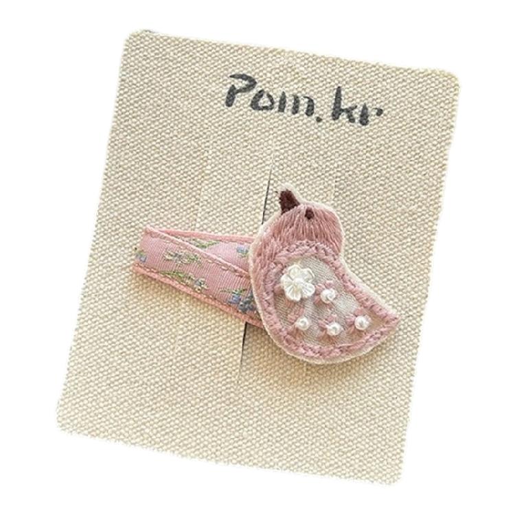 

Soft Fabric Hair Clip For Kids Cartoon Pear Handmade Barrettes Girls Side Accessories Daily Use