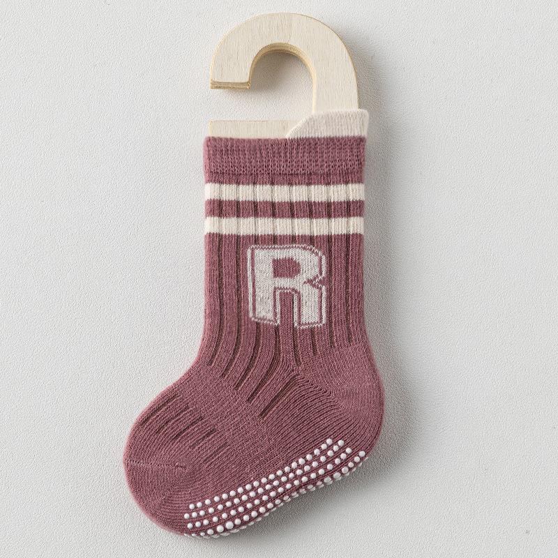Dětské podlahové ponožky Vnitřní batolecí ponožky Čistá bavlna Prodyšné Protiskluzové dno Dětské ponožky