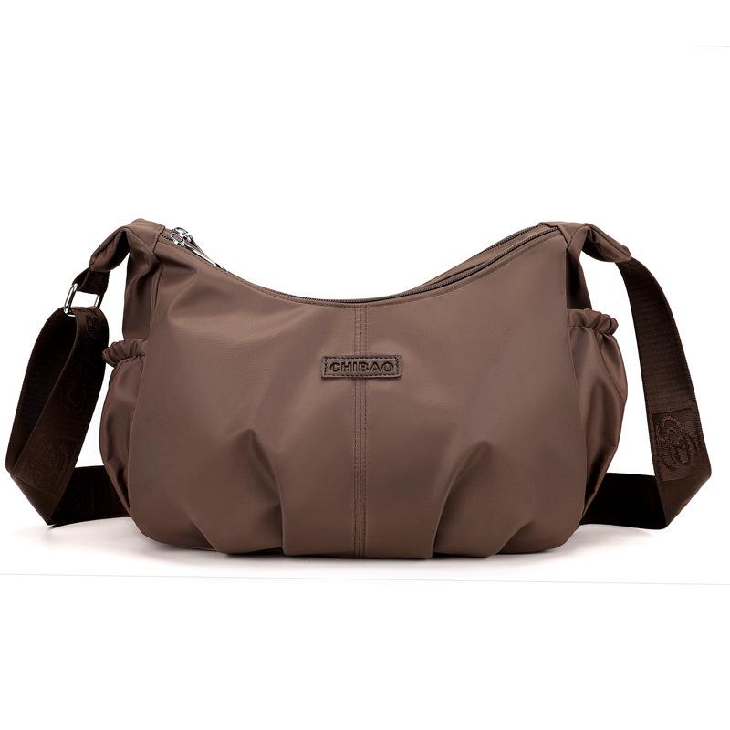 Trendy Women's Nylon Cloud Dumpling Crossbody Shoulder Bag - Large Capacity Casual Design