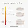 Pure White All-Season Antibacterial 7-Hole Fiber Quilt