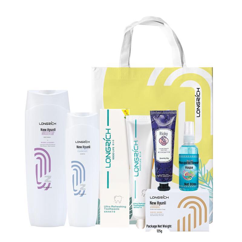 Longliqi Anti-Schuppen Öl-Kontroll Shampoo & Duschgel Set