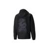 Puma X Staple Collaboration Ss23 Logo Print Half-Zip Hooded Woven Jacket Unisex Jacket Black 620653-01