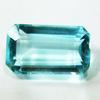 10.85 CT Natural Blue Aquamarine Baguette Shape Rare Certified Loose Gemstone