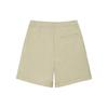 Li Ning X Disney Collaboration Dumbo Series Solid Color Loose Casual Shorts Women shorts Khaki AKSR838-1