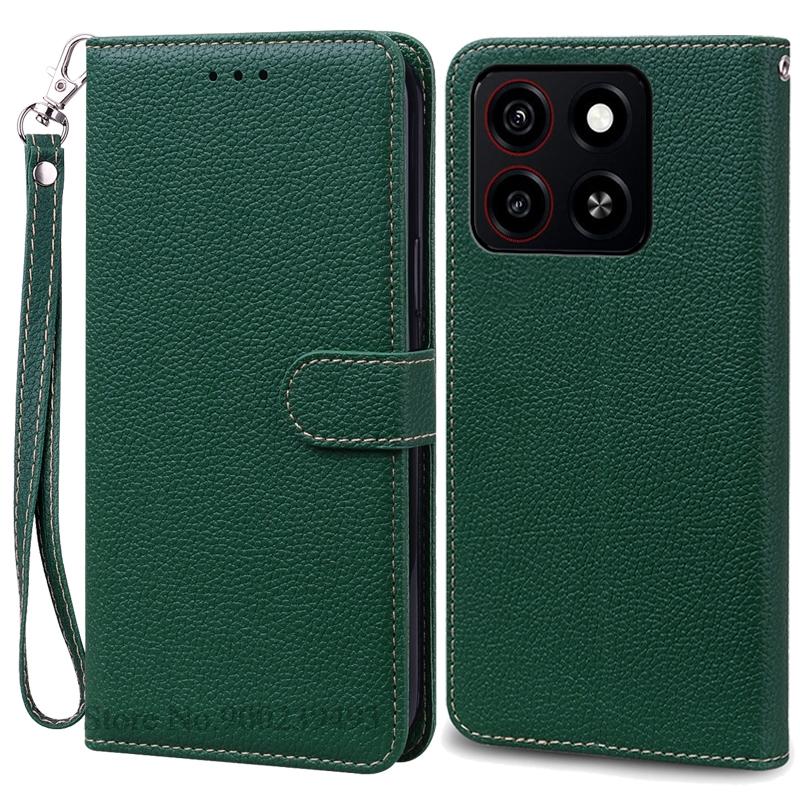 For ZTE Blade A35 Back Cover Phone Case For ZTE Blade A35 Case Soft Silicone Wallet Leather Flip Cover For ZTE Blade A35 Fundas