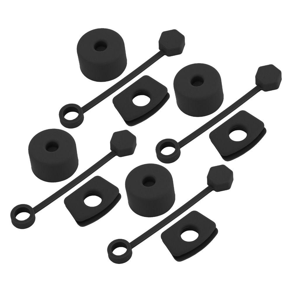4pcs Silicone Tumbler Accessories Leak Prevention Leak Stopper Plug Spill Proof Stopper Set Home
