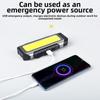 LED COB Work Light 2×18650 Camping Torch Light Magnetic Flashlight  Outdoor Night Lighting