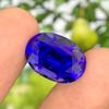 D Color Eye Clean Natural Tanzanite Gemstone, Loose Oval Cut Gemstone, Carat Size Stone.