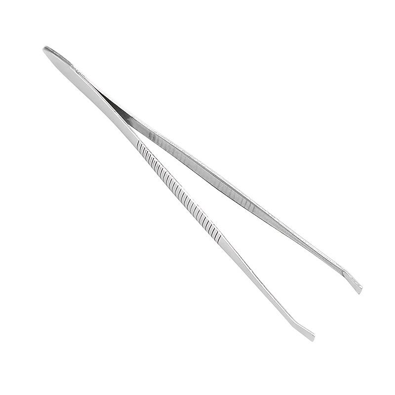 2 Stück/Set Edelstahl Wimpernpinzette Falsche Wimpern Veredelungswerkzeug Augenbrauenzange Augenbrauenklammern Entfernung Make-up-Werkzeuge