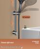 Punch-Free Stainless Steel Shower Head Holder Set