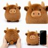 Kawaii Highland Cow Plush Plushies Fur Cute Bull Keychains Stuffed Animal Car Ornaments Super Soft Pillows Pendant Birthday Gift