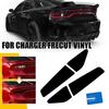 2Set For DODGE CHARGER 2015- Tail Light PreCut Tint Rear Overlay Vinyl Dark