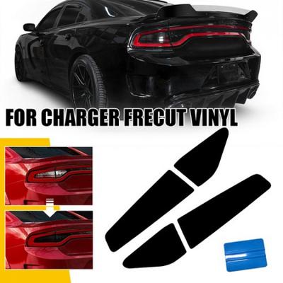 Σετ 2 τεμαχίων για DODGE CHARGER 2015- Πίσω φως προκομμένο, απόχρωση πίσω βινυλίου, σκούρο