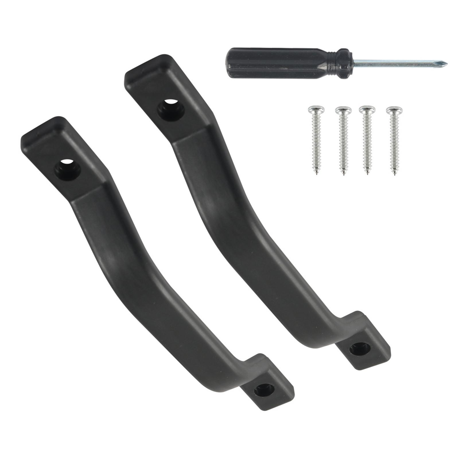 

Replacement Anti Slip Grab Bar Door Handle Easy Installation RVs Grab Assist Handle 9.6Inch Exterior Handle Universal 1