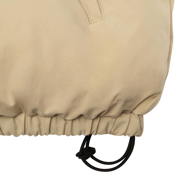 ONITSUKA TIGER Ws Down Jacket Fashion Warm Down Coat Unisex Jacket Beige 2182B560-250