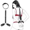 Juego de Bondage BDSM, esposas de Bondage, objetos fetiche, kits de juguetes eróticos, juguetes sexuales para parejas, venta al por mayor, collares de juego de Bondage sexual, tienda sexual