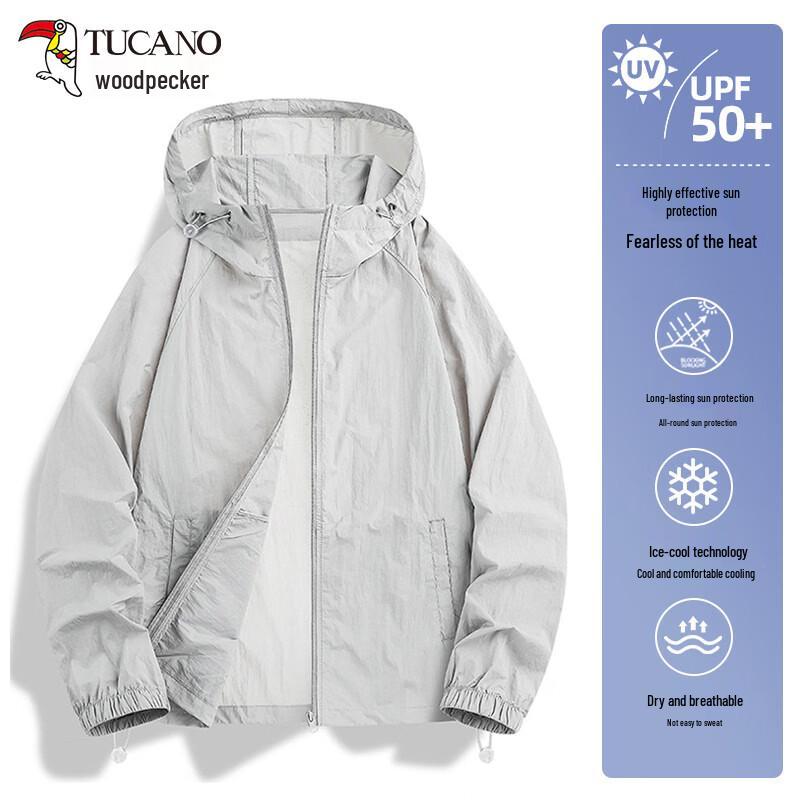 TUCANO Women's Outdoor UPF50+ Lightweight Sun Protection Jacket