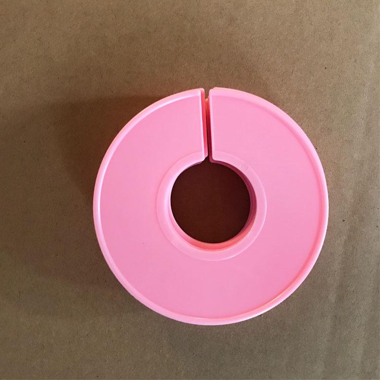 Colorful Plastic Clothing Size Divider Rings - Round Separators for Organizing Clothes