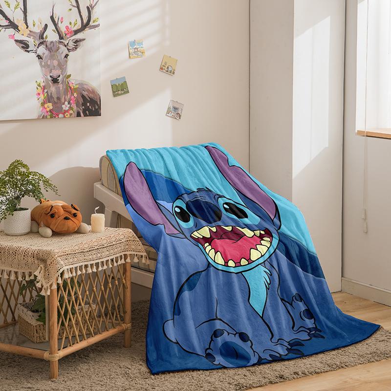 Cartoon Stitch Series Double-Sided Flannel 3D Digital Printing Blanket Blanket