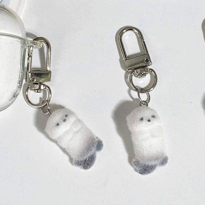 Flocked Sea Otter Telefon Brelok Brelok Zwierzęcy Lalka Zawieszka Etui na Słuchawki Smycz Dekoracja Torby