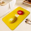 Carpet for Bedroom M&M's Sleeping Room Washable Non-slip Kitchen Rug Anti Slip Veranda Floor Mat Useful Things for Home