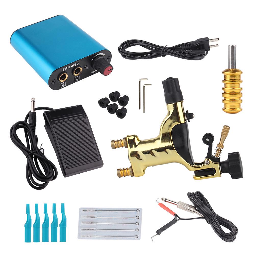 Mo Rui Dragonfly Professional Tattoo Machine Kit - Complete Tattoo Equipment Set