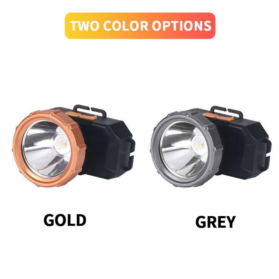 Portable Headlamp 5W LED 1000LM Headlight Lightweight Head Torch Outdoor USB Camping Night Fishing Lantern with 3 Modes