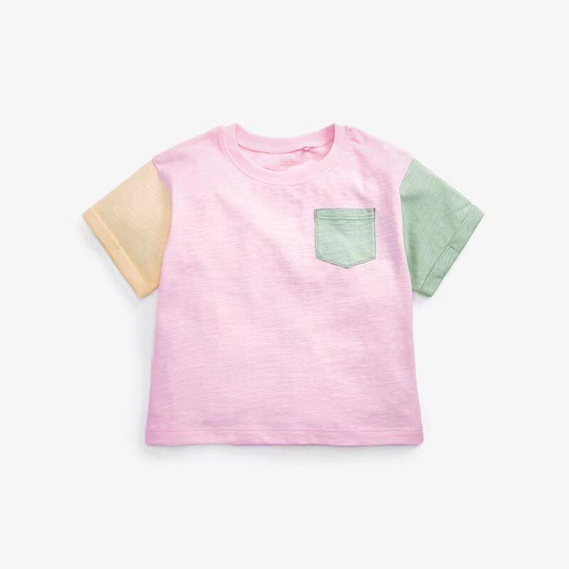 

Мультяшная короткорукавная детская одежда, новый продукт, импортная торговля Pink 2t/90 Size Recommended Height 80-90cm