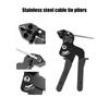 Household Fastening Belt Cutting/Tightening Tool Stainless Steel Cable Tie Pliers Cable Tie Gun Self-Locking Cable Tie Cutter