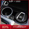 2026 Hot Interior Stickers Car Ashtray Garbage Can LED Light Creative Ashtray Accessories For RX300 RX450 EX300h IS200 IS2