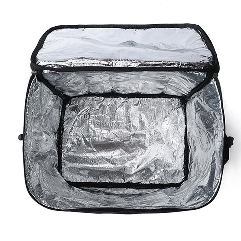 Geïsoleerde Draagtas voor Bezorging - 35L Grote Capaciteit Voor Rijdersvriendelijke Thermische Opslag van Eten & Drinken Rugzak Voor Buitenactiviteiten