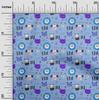 oneOone Cotton Flex Brown Fabric Kids Animal Quilting Supplies Print Sewing Fabric by The Yard 40 Inch