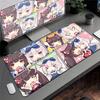 Anime Nekopara Cute Girl Carpet Large Computer Desktop Protect Cushion XXL Gaming Lock Edge Thicken Mouse Pad Speed Keyboard Mat