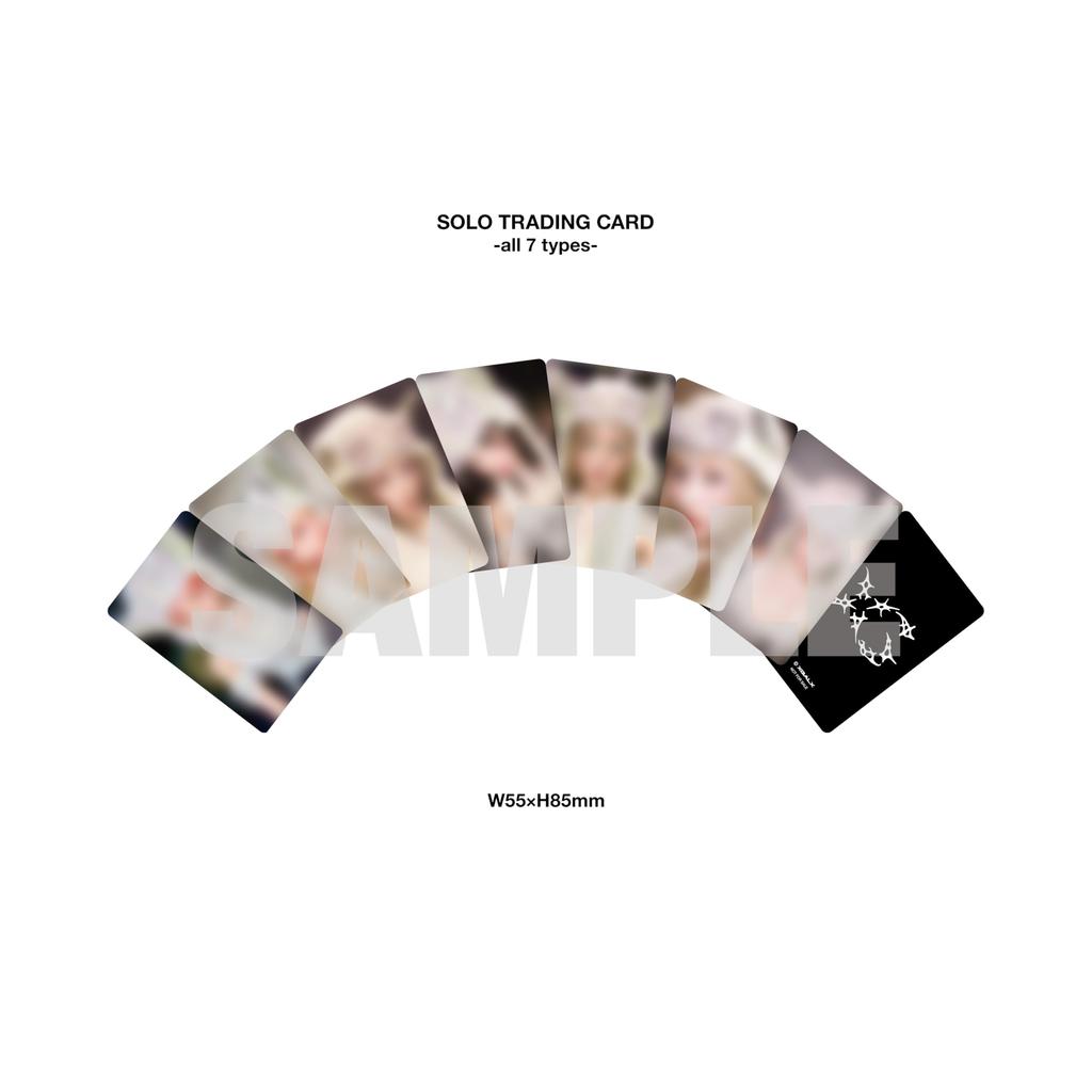AWE Press SOLO TRADING CARD of 7 Chosen 1 Special Code Noon Members XG (Mini Album) (Solo Ver. (HINATA)) (First Edition) (Bonus [Solo Ver.] -