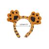 Sweet Hair Accessories Women Washing Face Hairband Delicate Tiger Paw Shape Headbands Durable Cartoon Hair Hoop for Girl
