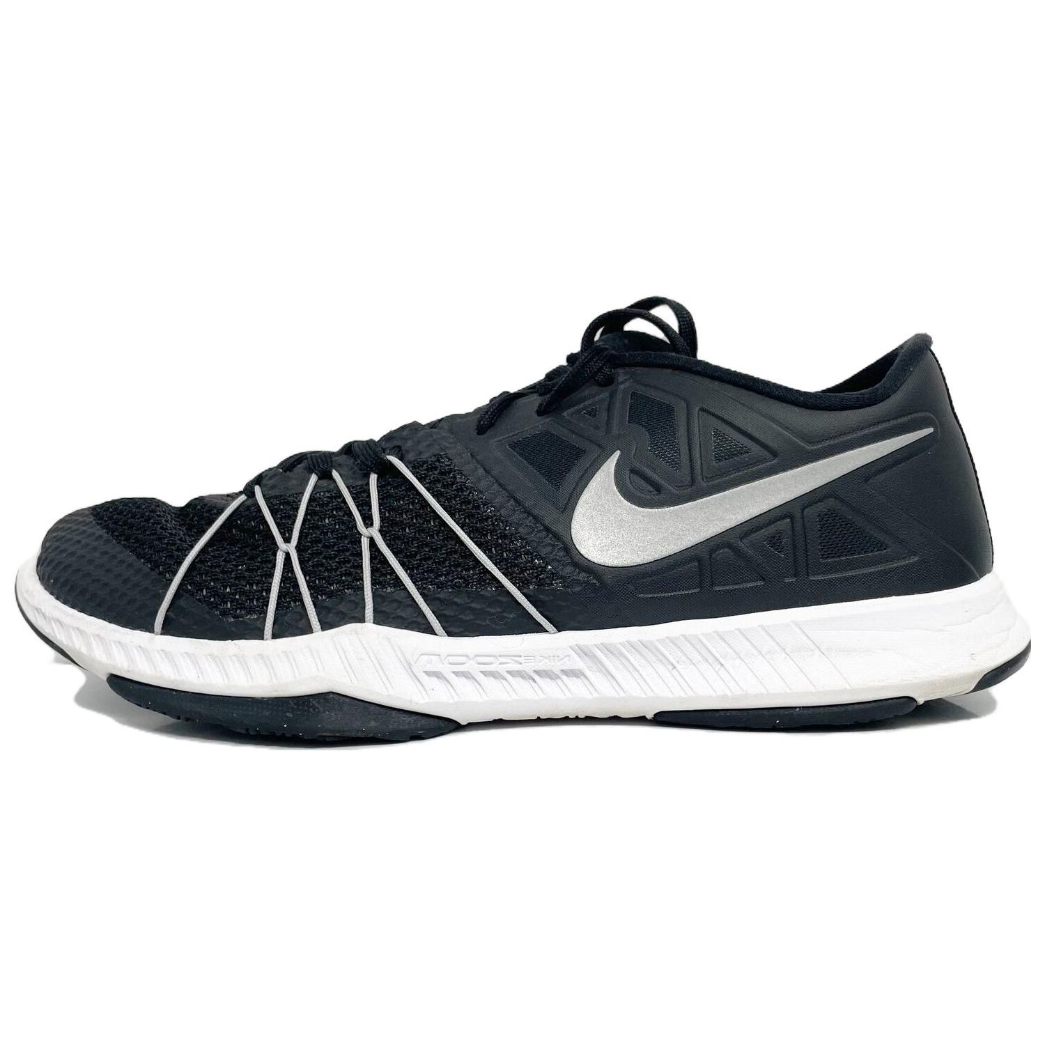 

Nike Zoom Train Невероятно амортизирующие Нескользящие Прочные Спортивные Повседневные Кроссовки с Низким Верхом Мужские кроссовки Черные 844803-001 46