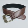 Women's Rivet Belt Gothic Heavy-Duty Leather Waist Belt Y2k Punk Dress Jeans Belt Waist Accessories