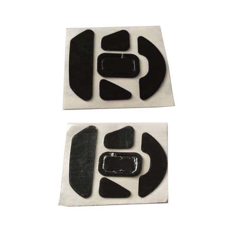 2 Sets Maus Füße Maus Skates Für BASILISK V3 Maus Schwarz Maus Gleitet Gebogene Kante