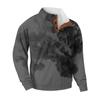 Men's Retro Casual Gradient Printed Sweatshirt