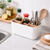 Save Space Toothbrush Holder Detachable Makeup Brush Organizer Desktop Storage Box  Bedroom