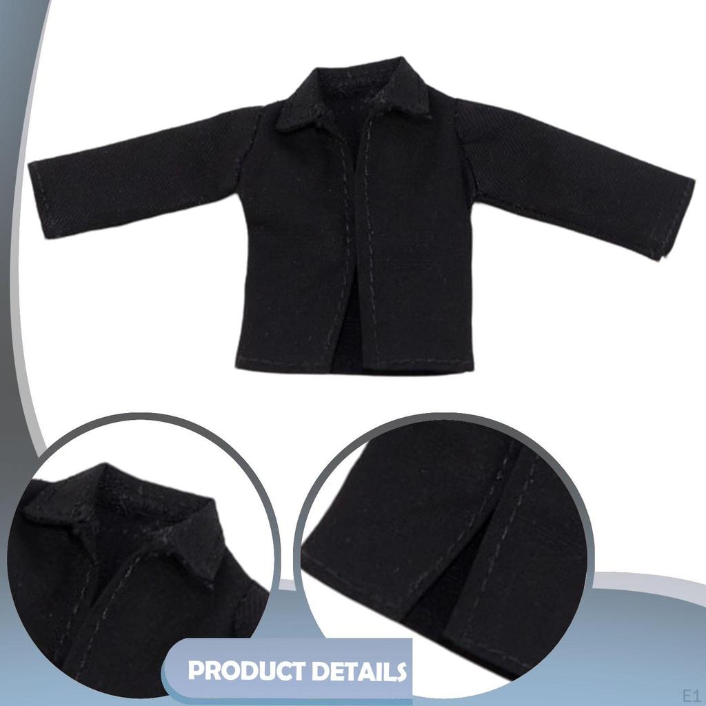 1/12 Action Figure Clothes Doll Clothing Collectible Fashion Costume Accessory Model for 6 inch Male