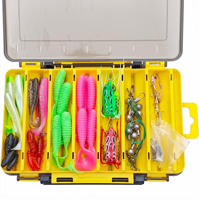 Comprehensive Beginner Fishing Kit: Hard & Soft Lures, Imitation Baits, Freshwater Micro Lures, Jigs, All-Purpose Fishing Gear Set