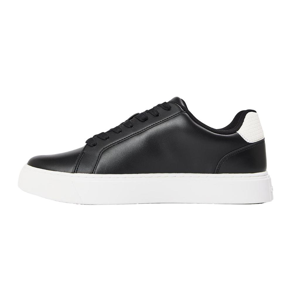 Calvin Klein Mens Classic Leather Cupsole Trainers
