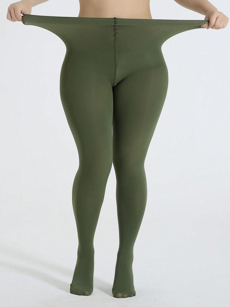 Plus Size High Waisted Stretch Pantyhose & Hosiery for Women - Comfortable and Stylish, Embrace Your Beauty