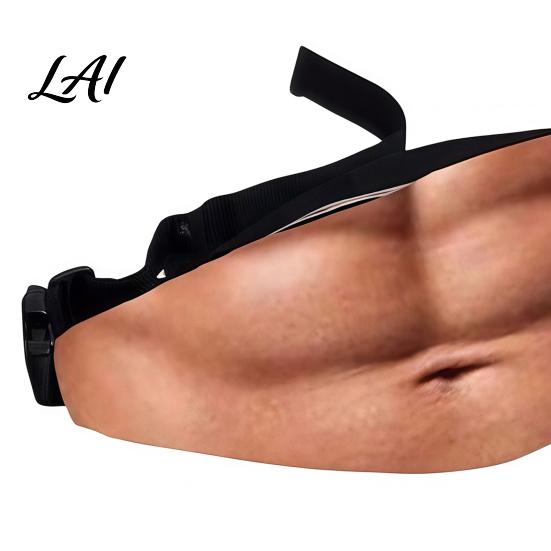 White Elephant Gift Ideas Beer Belly Fanny Pack Funny Hairy Waist Bag Realistic 3D Big Theme Party Bag Belly Dad Bod Gag for Men Husband