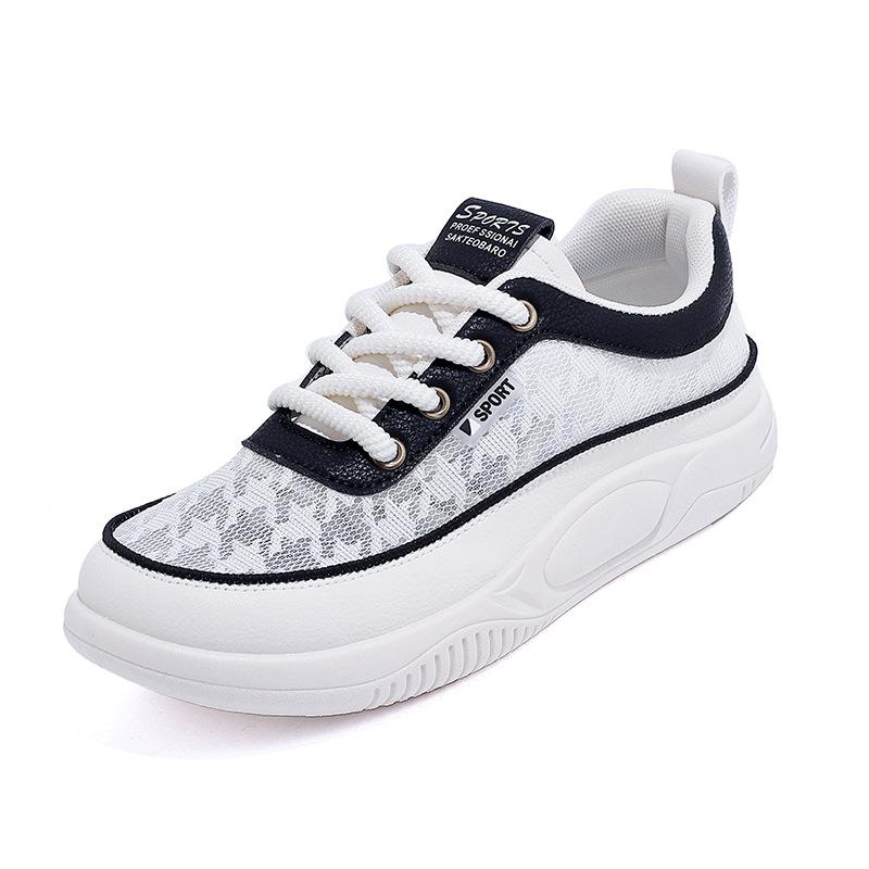New Women's Flat Sneakers--Lace-up Casual Fashion Hundreds of Non-tired Feet Non-slip Cushioning Arch Support Comfortable Shoes