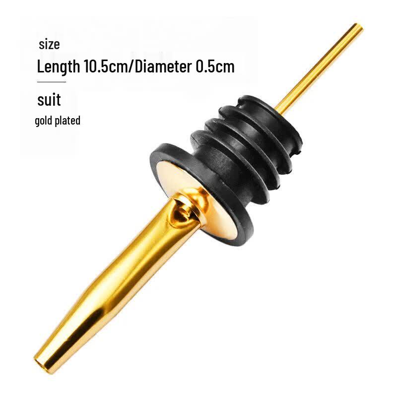 Stainless Steel Bartending Pourer & Bottle Stopper